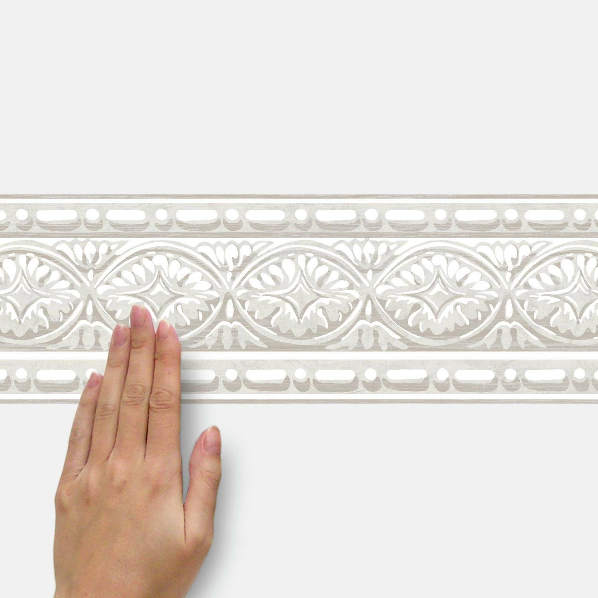 RoomMates Sculpted Architectural Peel & Stick Border